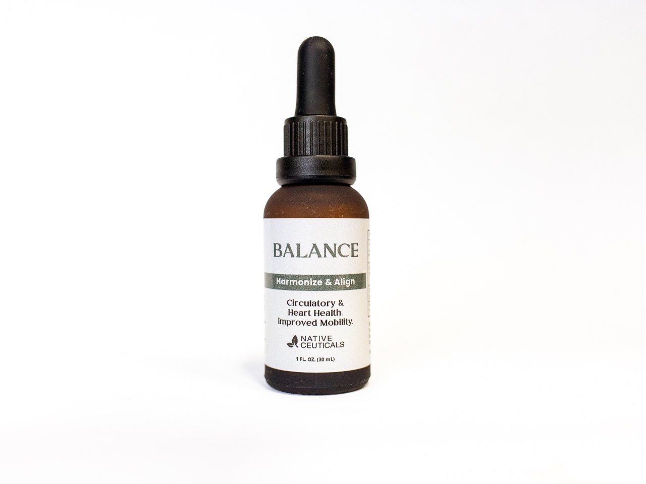 Balance CBD tincture 1500mg with turmeric and Boswellia