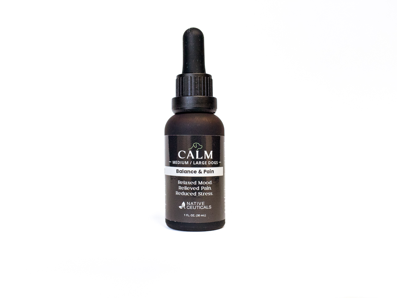 Calm For Medium Large Dogs CBD oil tincture 1000mg for pet wellness