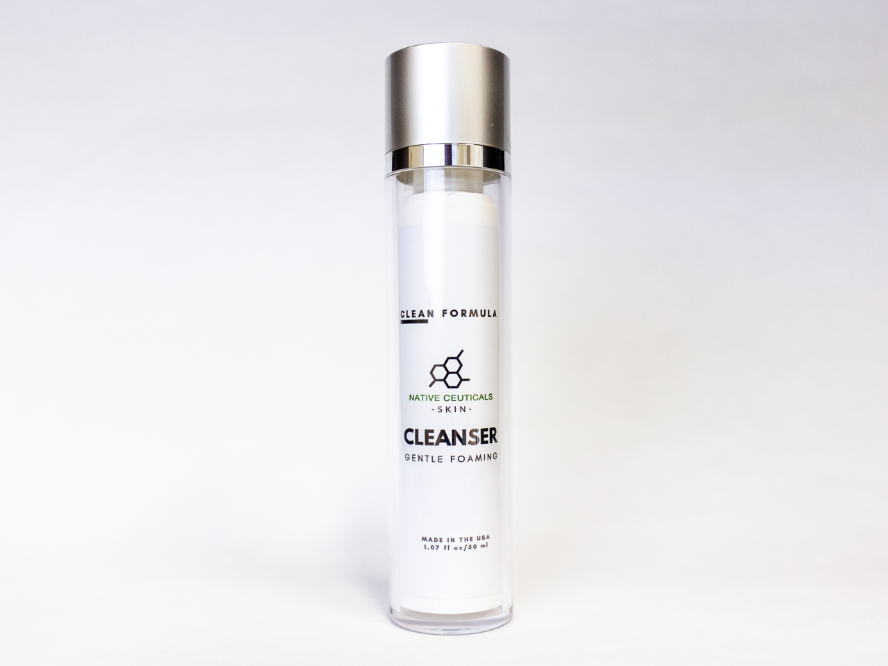 Cleanse botanical facial cleanser with CBG isolate 500mg
