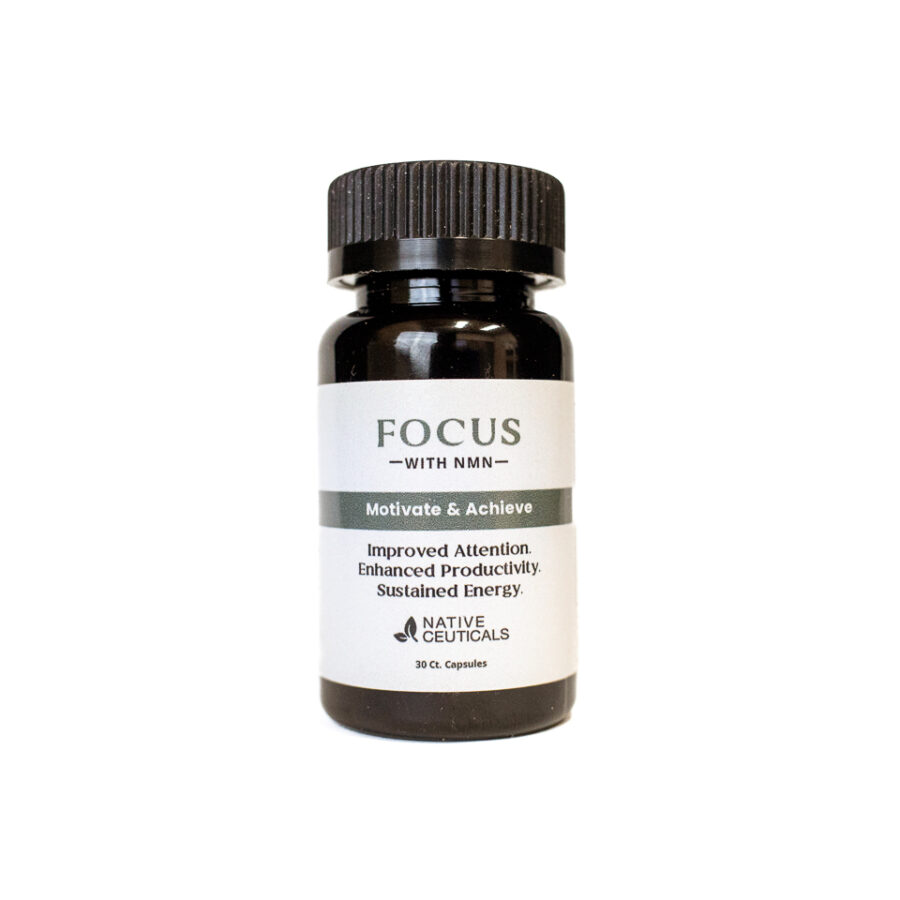 Focus CBG capsules 300mg with L-Theanine and NMN