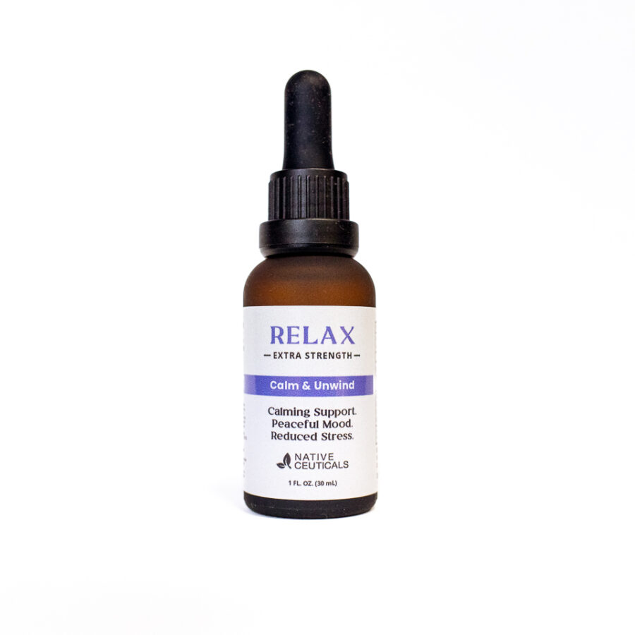 Relax Extra Strength CBD tincture with CBG and CBN 2000mg