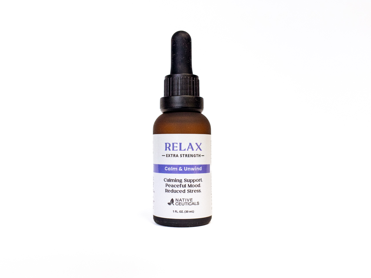 Relax Extra Strength CBD tincture with CBG and CBN 2000mg