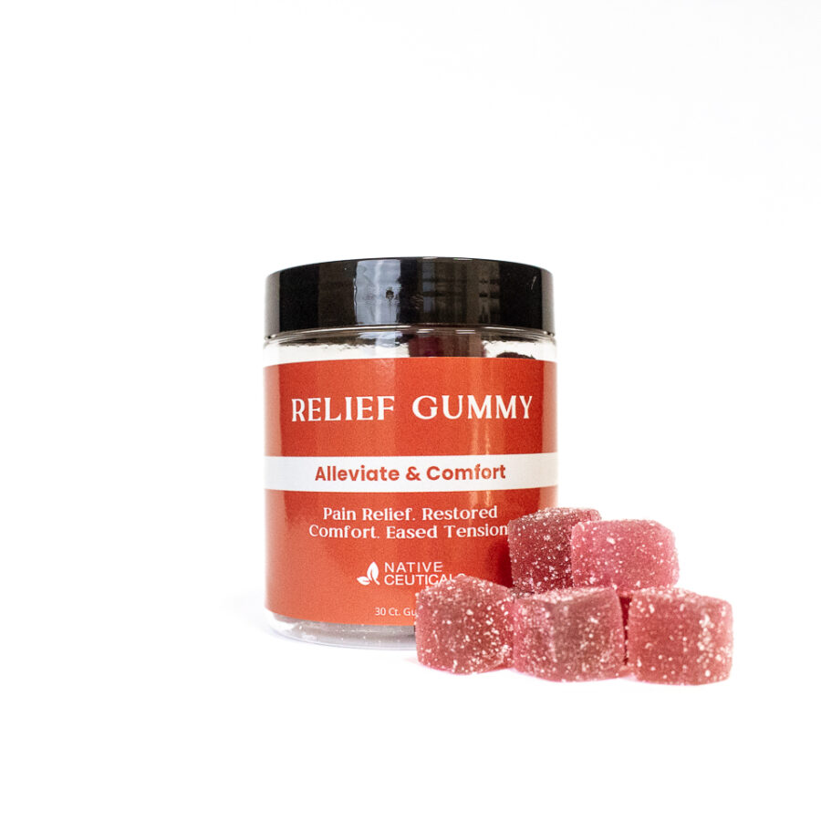 Relax Full Spectrum THC gummies Mountain Berry 30 count
