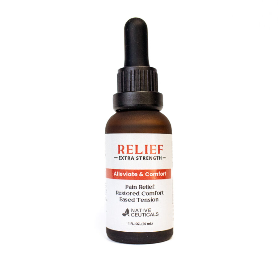 Relief Extra Strength CBD tincture with CBG and CBN 2000mg