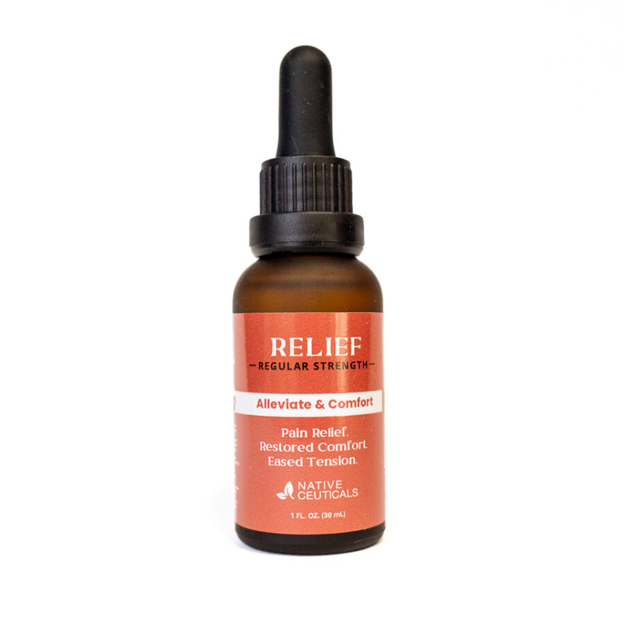 Relief full spectrum THC and CBD tincture 1000mg