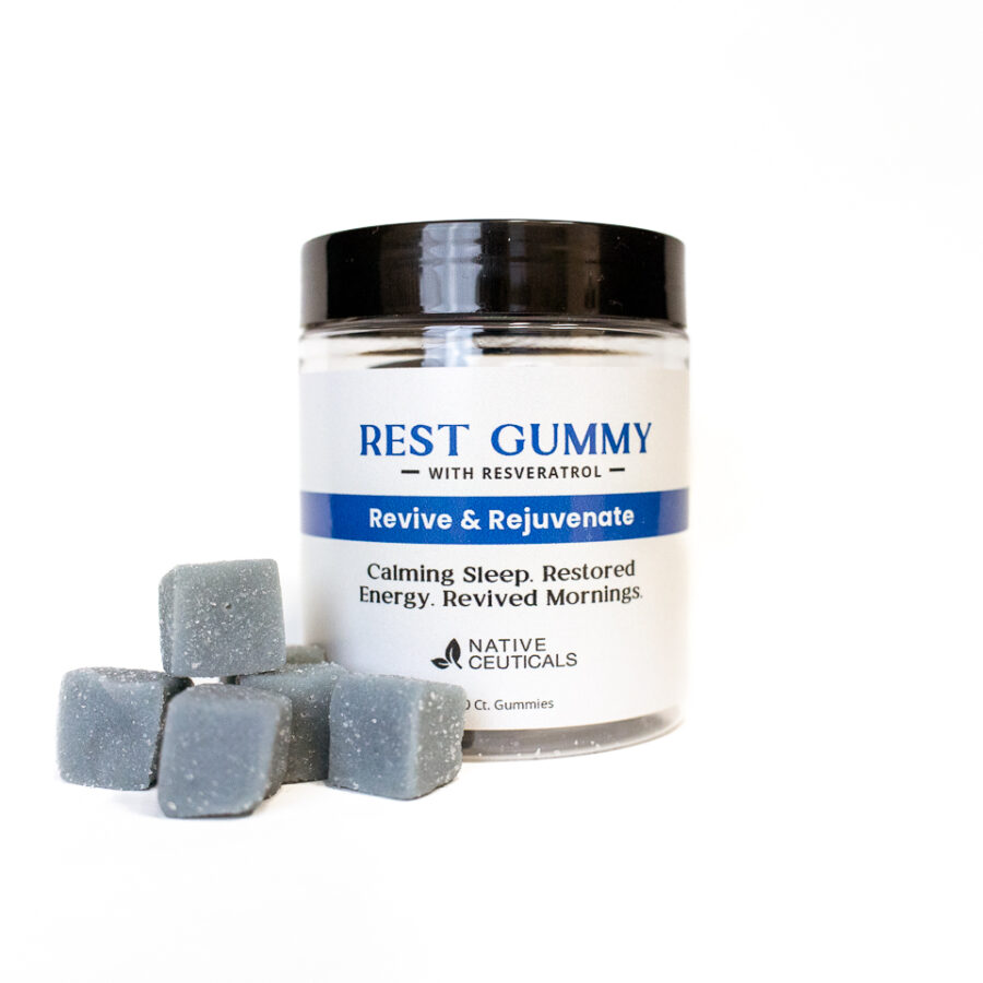Rest CBD Sleep Gummies with CBN Grape 30 count